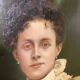 Oil on canvas portrait of a woman 19th