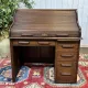 Bureau à cylindre en chêne