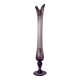 Bubble glass soliflore vase