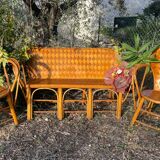 Ensemble de jardin Vintage chataigner