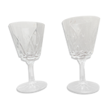 Lot de deux verres à pied