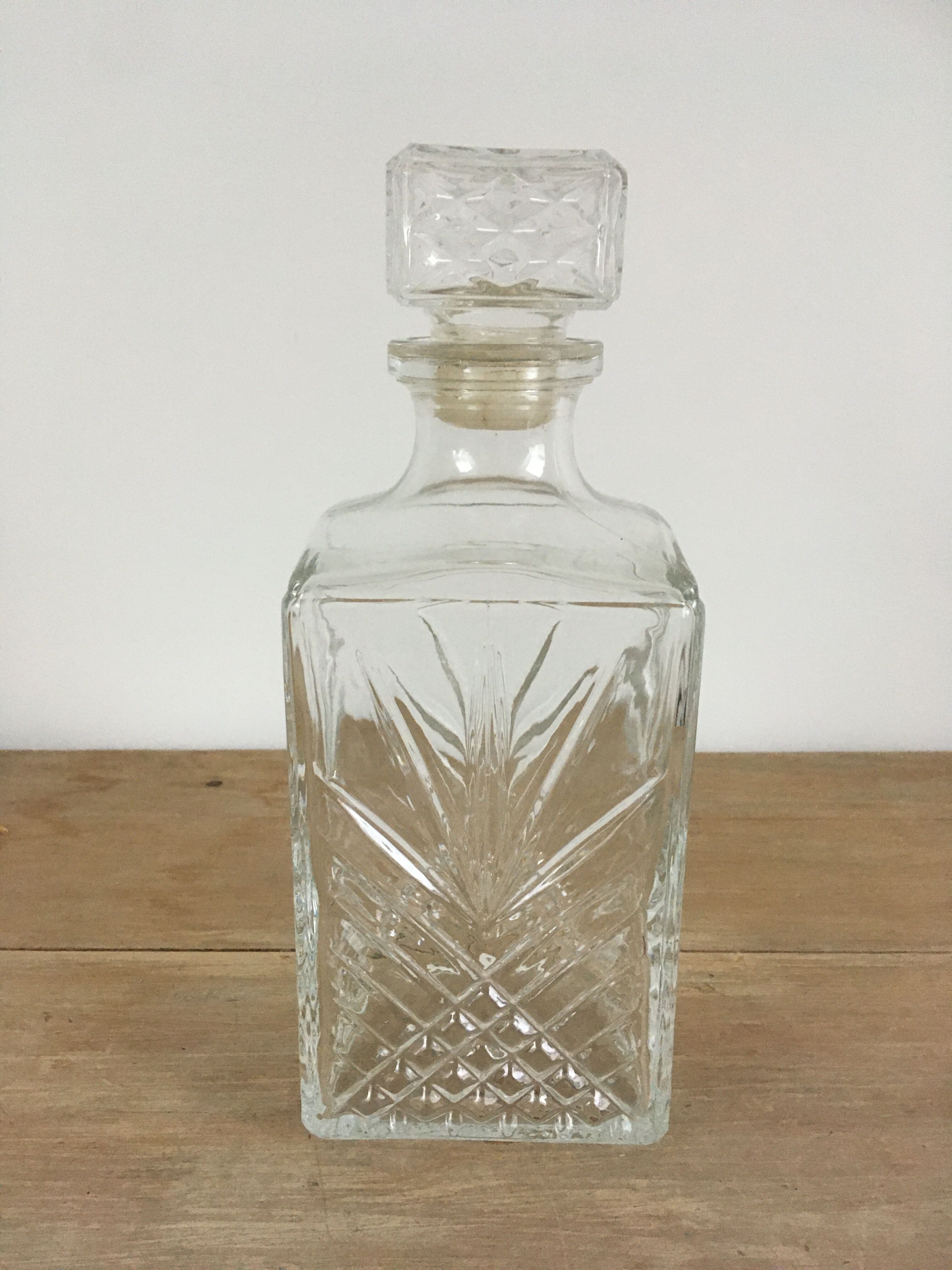 Art deco whisky decanter