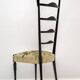 Pair of Chiavari Mid-Century Modern Italian High Back Chair