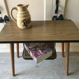 Two-plated formica side table