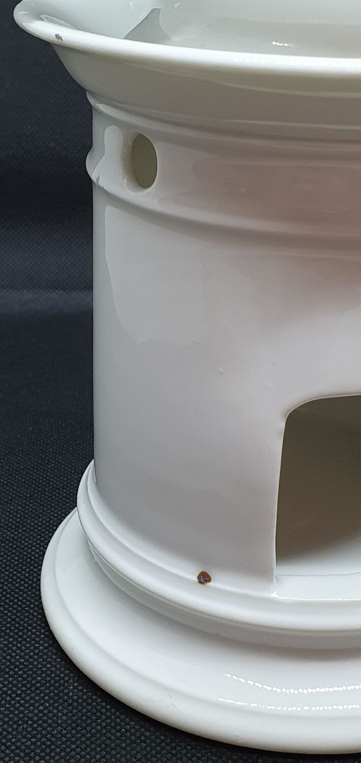 Porcelain herbal tea pot