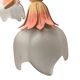 Vintage Late 20th Century Italian Floral Table Lamp - Art Nouveau