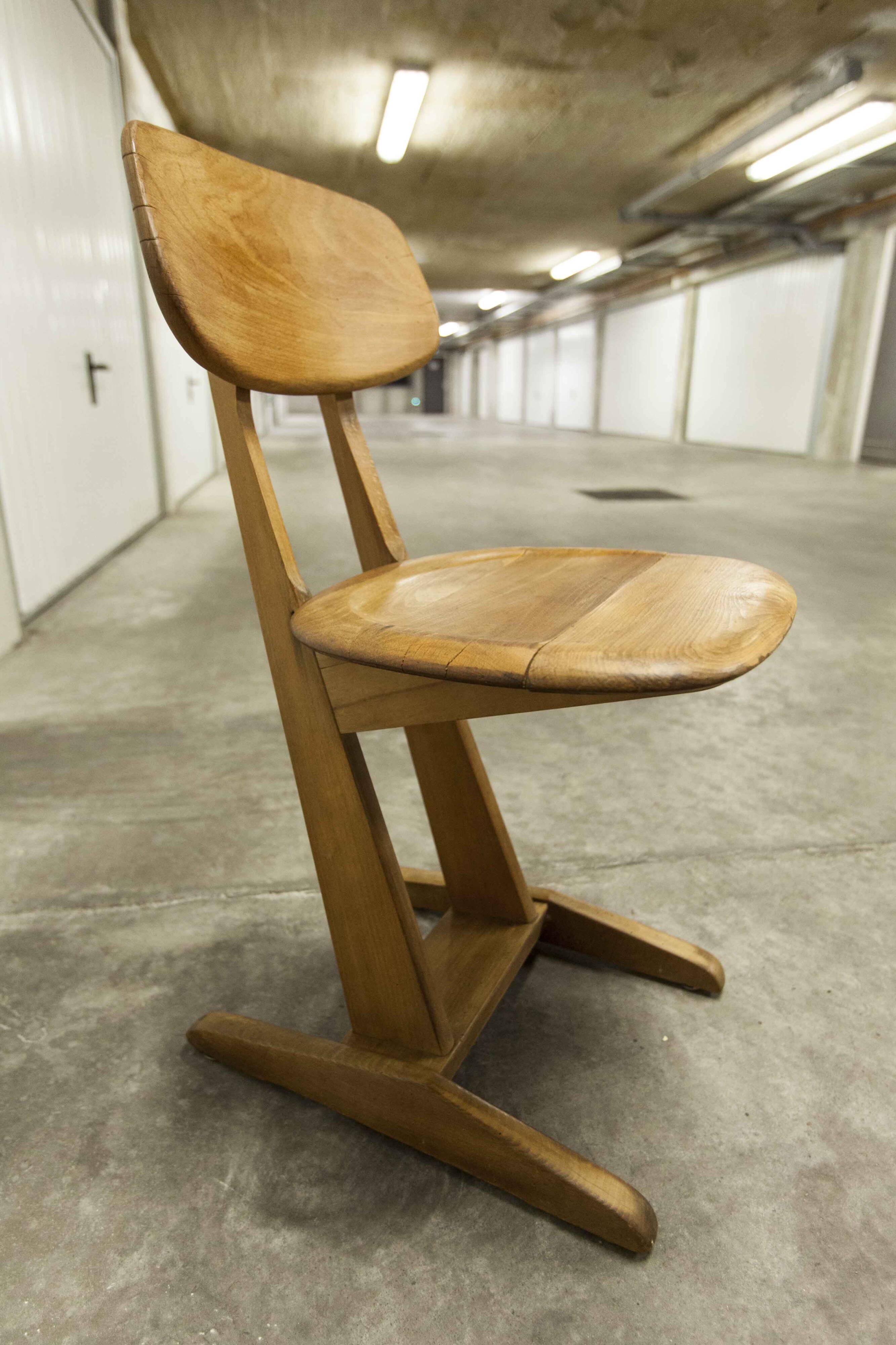 Children's chair hohenloher schulmöbel turngerätefabrik J. koffmann 1900 solid wood