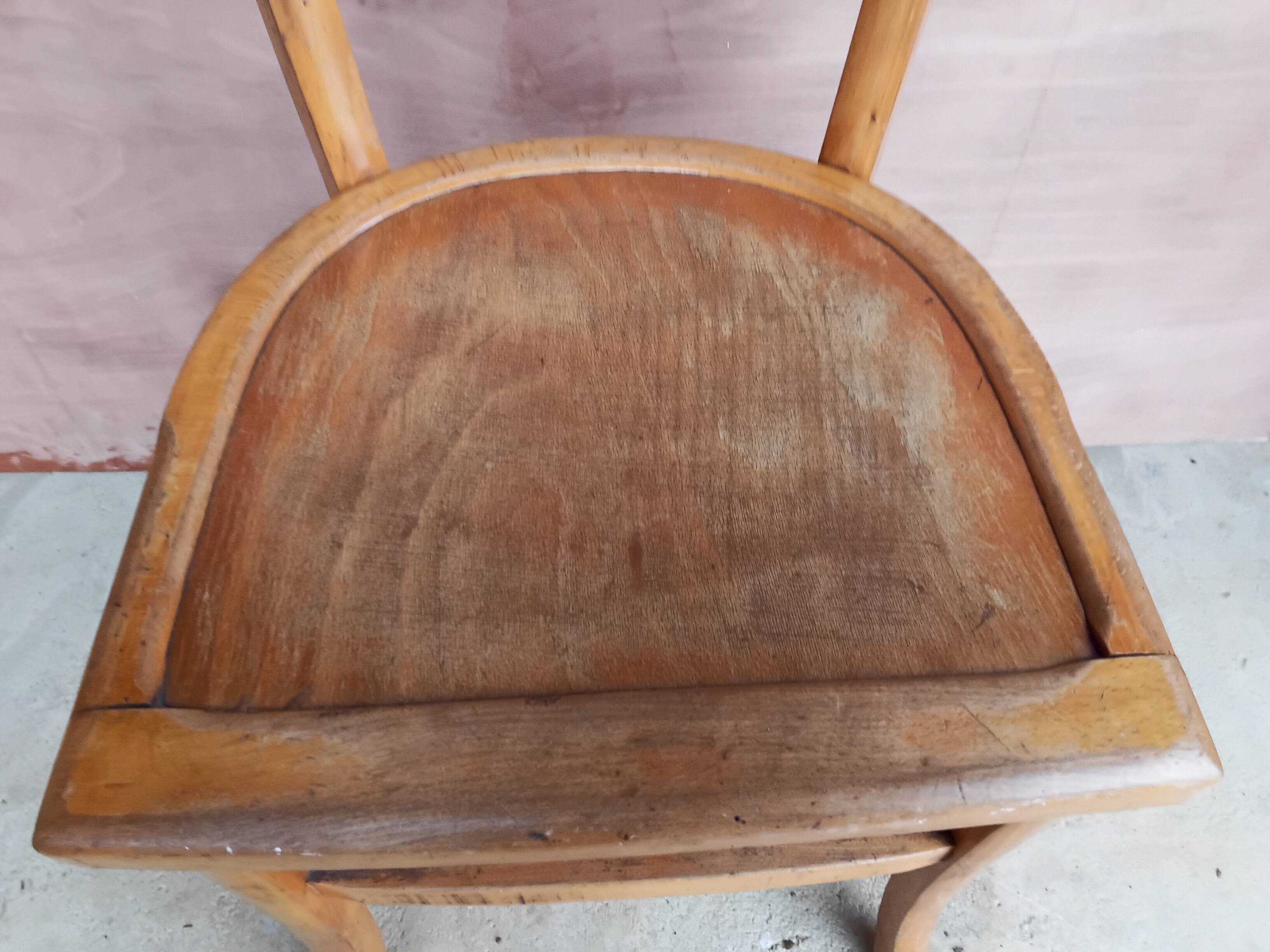 Duo of bistro chairs