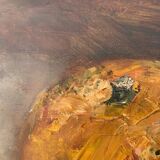Vintage Still life with Pumkin oil Painting on Canvas signed