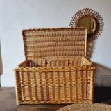 Wicker chest 1960