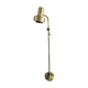 Scandinavian brass floor lamp