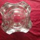 Vase en verre art deco vintage