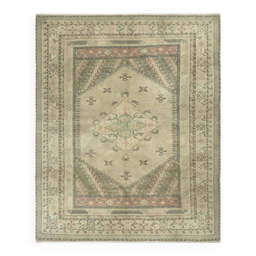 West Anatolian Manisa Kula Rug, Vintage Handmade Area Rug