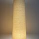 Abat-jour H80 D30 d25 au tissu lin naturel