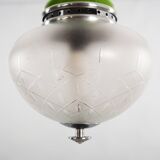 Pendant lamp, Italian design, 1970s, production: Mazzega