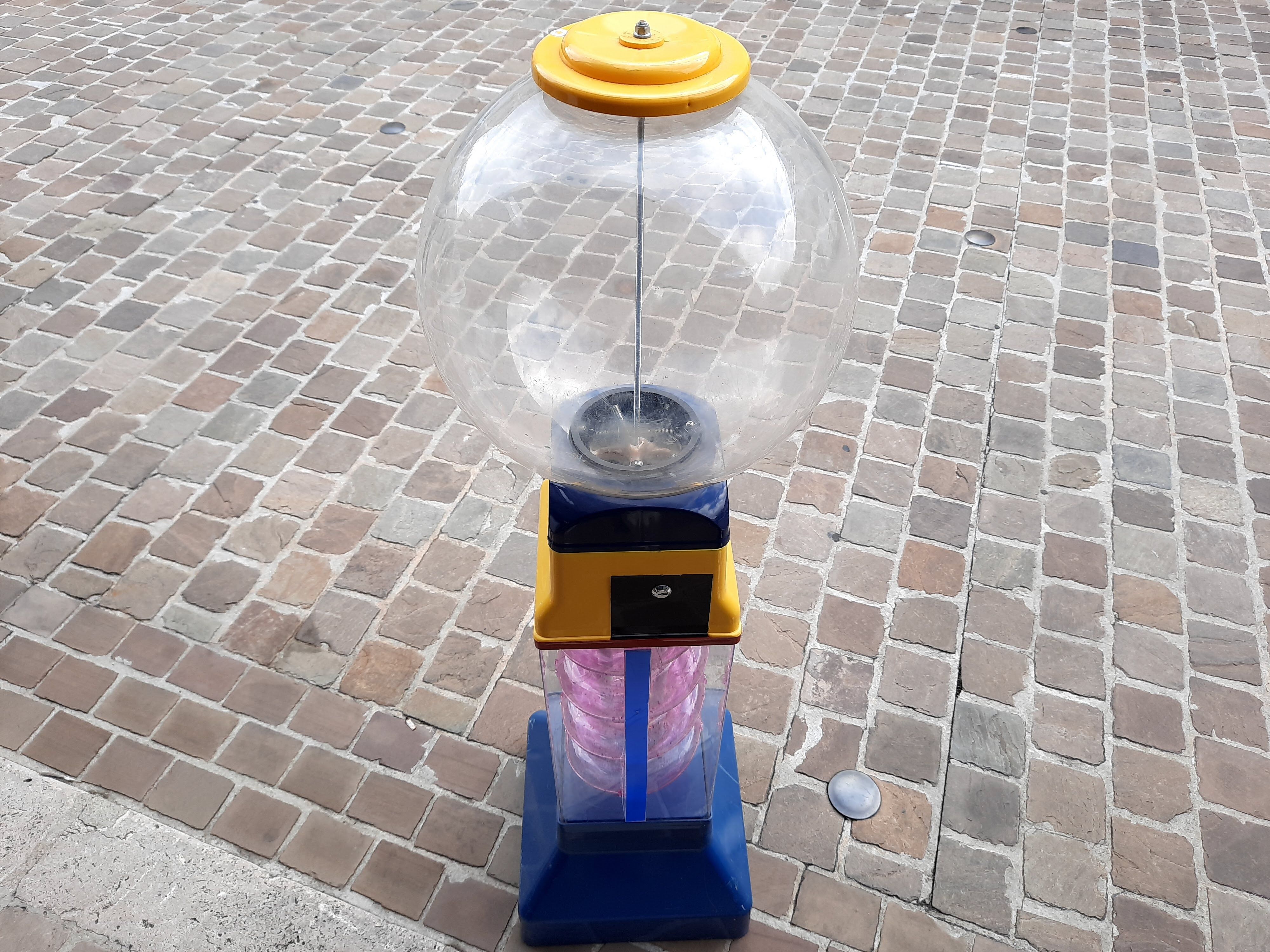 Former candy dispenser