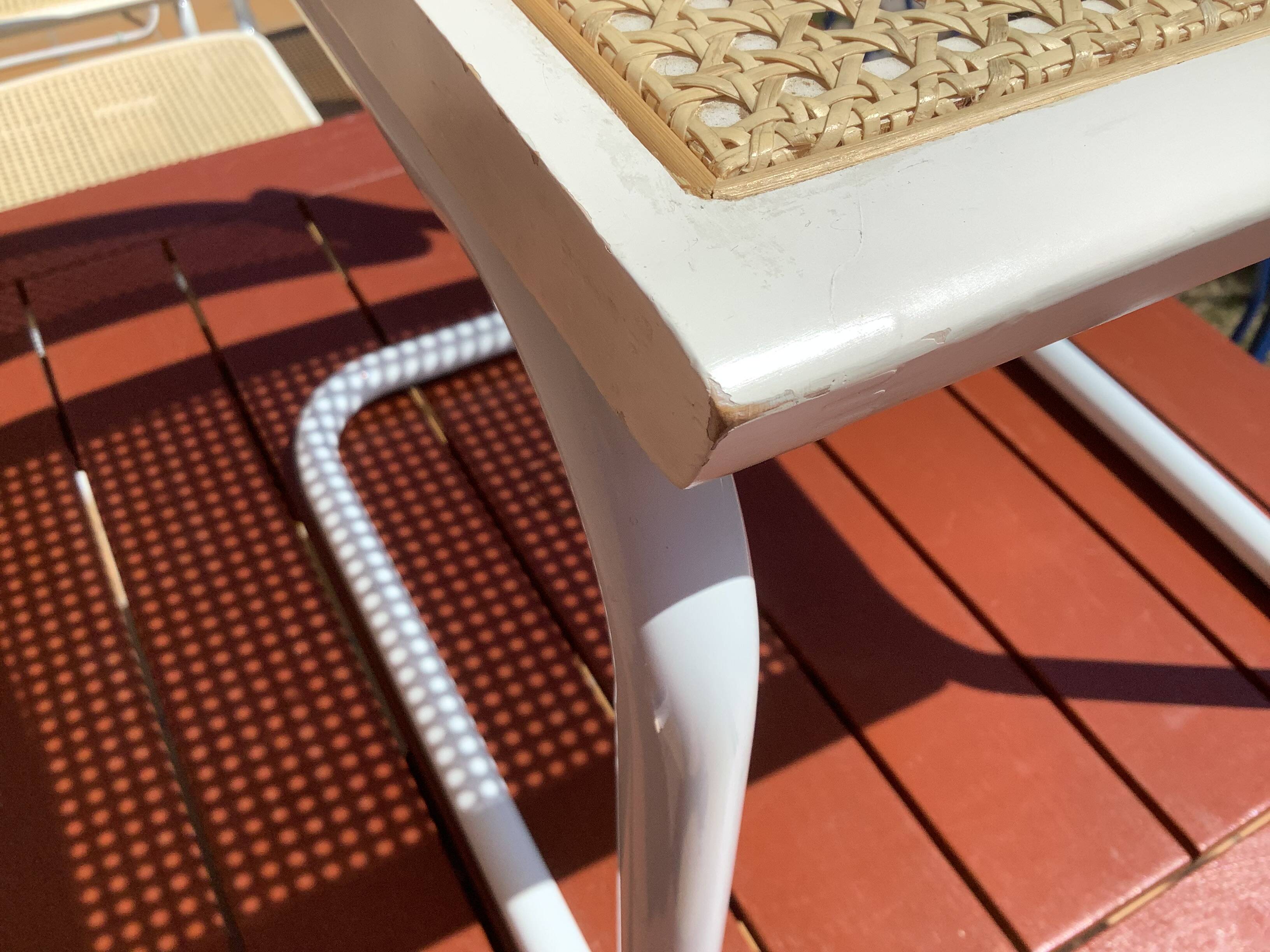 Set of 6 B32 chairs Marcel Breuer Italy design 1970