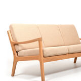 Senator 3-Seater Sofa in Oak by Ole Wanscher for Cado