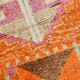 3x13 Runner Peach & Pink Handmade Long Hallway Vintage Runner Rug,79x399 Cm