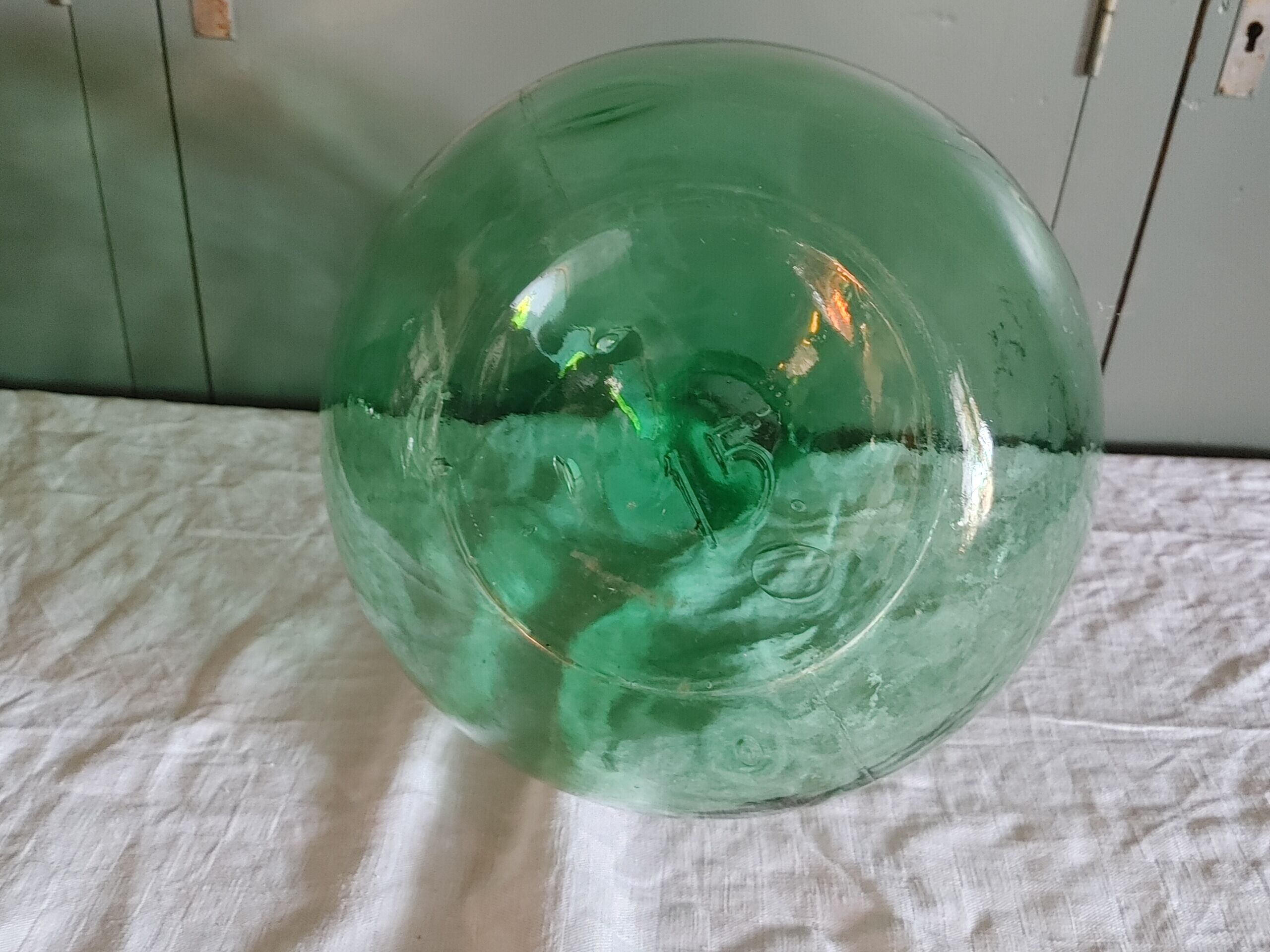 Former Lady Jeanne, bubbled glass 15 liters