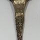 Louis XVI Style Chimney Bellows in Repoussé Brass with Female Effigy
