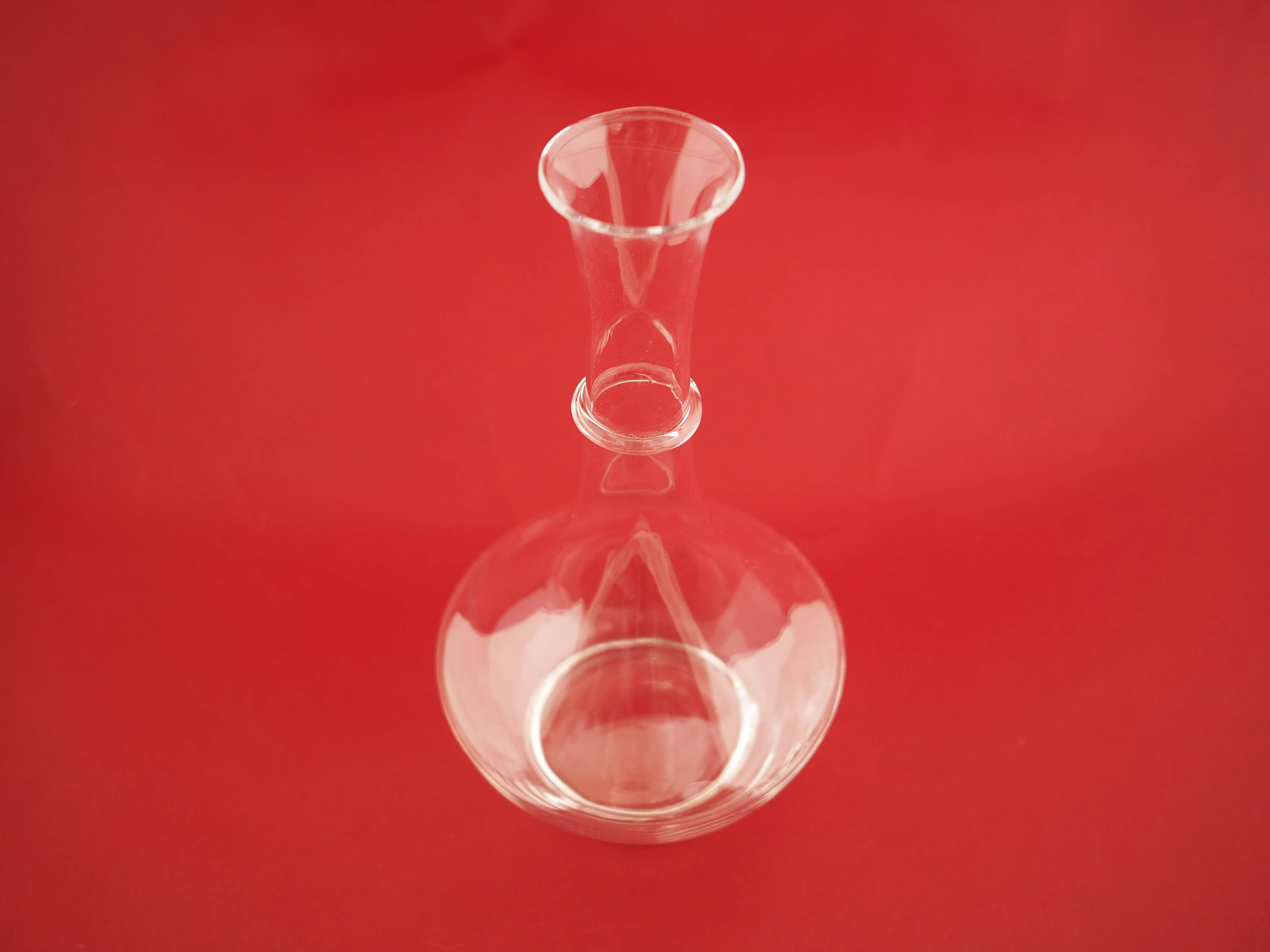 Glass carafe, Danish design, 1970s, production: Denmark