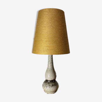 Super Rare Ceramic Table Lamp Made By Mid-Century Ceramics Bakery 'Kingo Stentøj' in Denmark 69cm