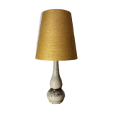 Super Rare Ceramic Table Lamp Made By Mid-Century Ceramics Bakery 'Kingo Stentøj' in Denmark 69cm
