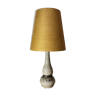 Lampe de table en céramique super rare fabriquée par la boulangerie de céramique du milieu du siècle 'Kingo Stentøj' au Danemark 69cm