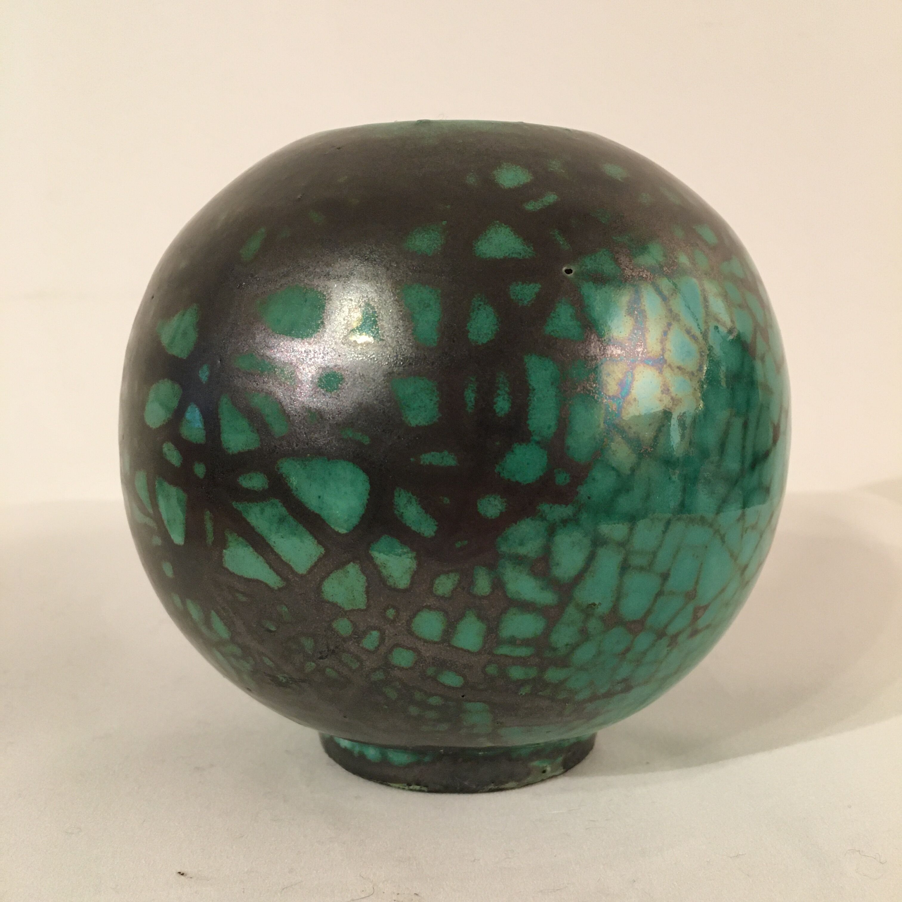 Vase boule primavera cab art déco