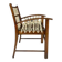 Vintage macramé armchair, 1960s, Czechoslovakia, wooden frame
