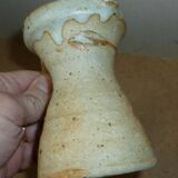 stoneware pitcher signed Tiffoche.