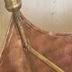 Vintage copper and brass umbrella stand