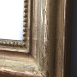 Gilded Louis Philippe mirror dated 1896