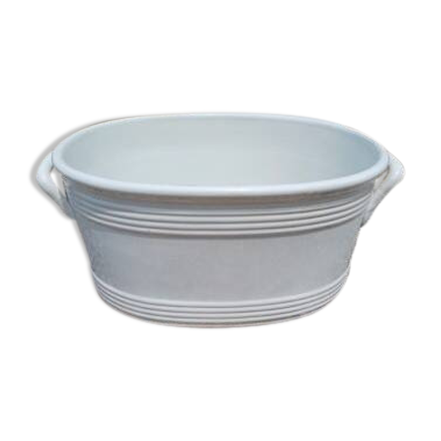 Earthenware planter: BF Belgium 19th century