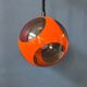 Orange Massive Pendant Lamp 'Bug Eye'