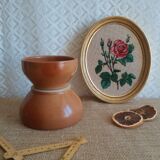 Set of two bowls sandstone pots Digoin France