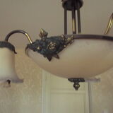 Lustre style art nouveau
