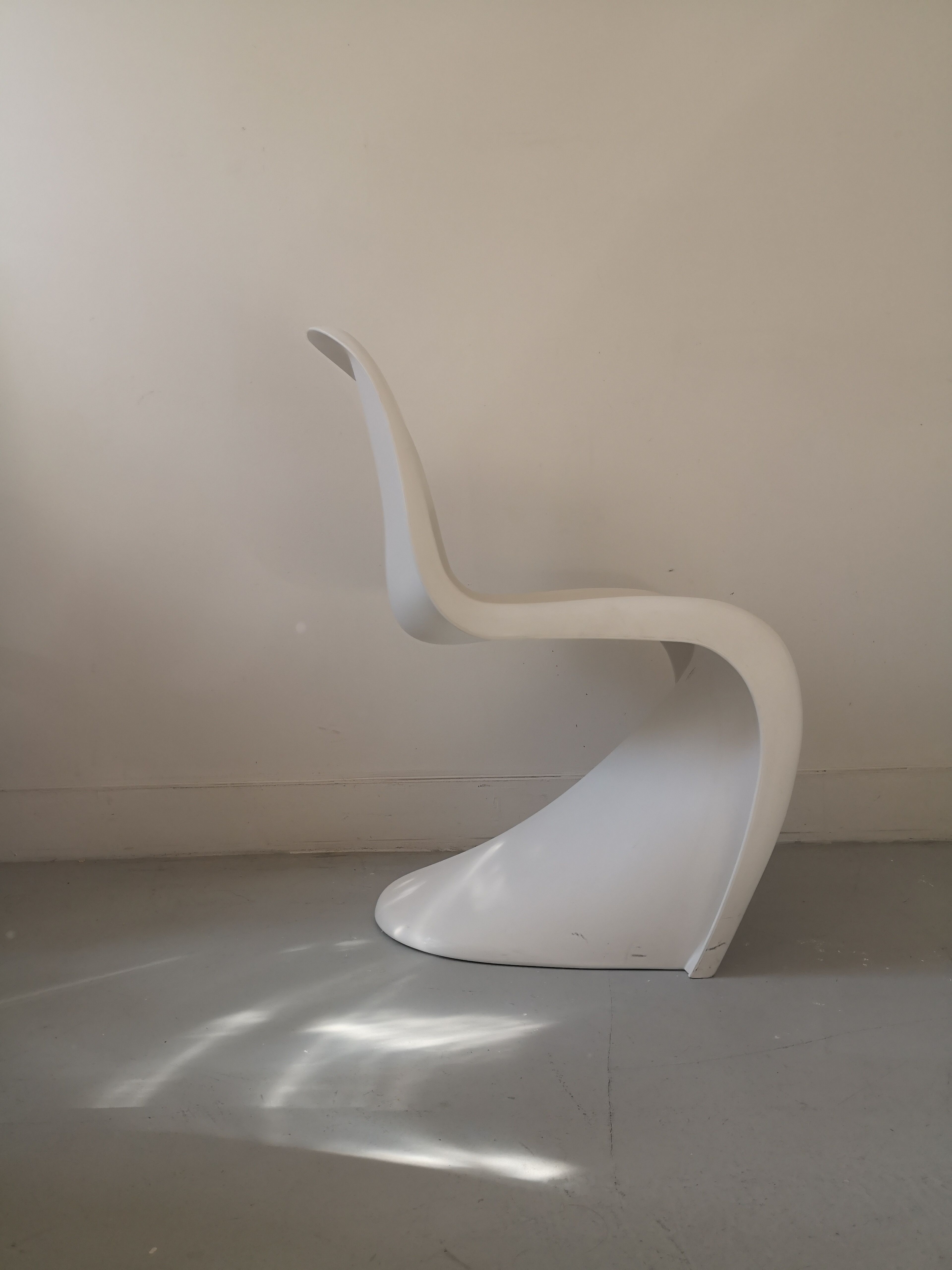 Chaise de Verner Panton édition vitra 1960