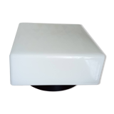 70s bakelite and opaline ceiling light signed Vianne