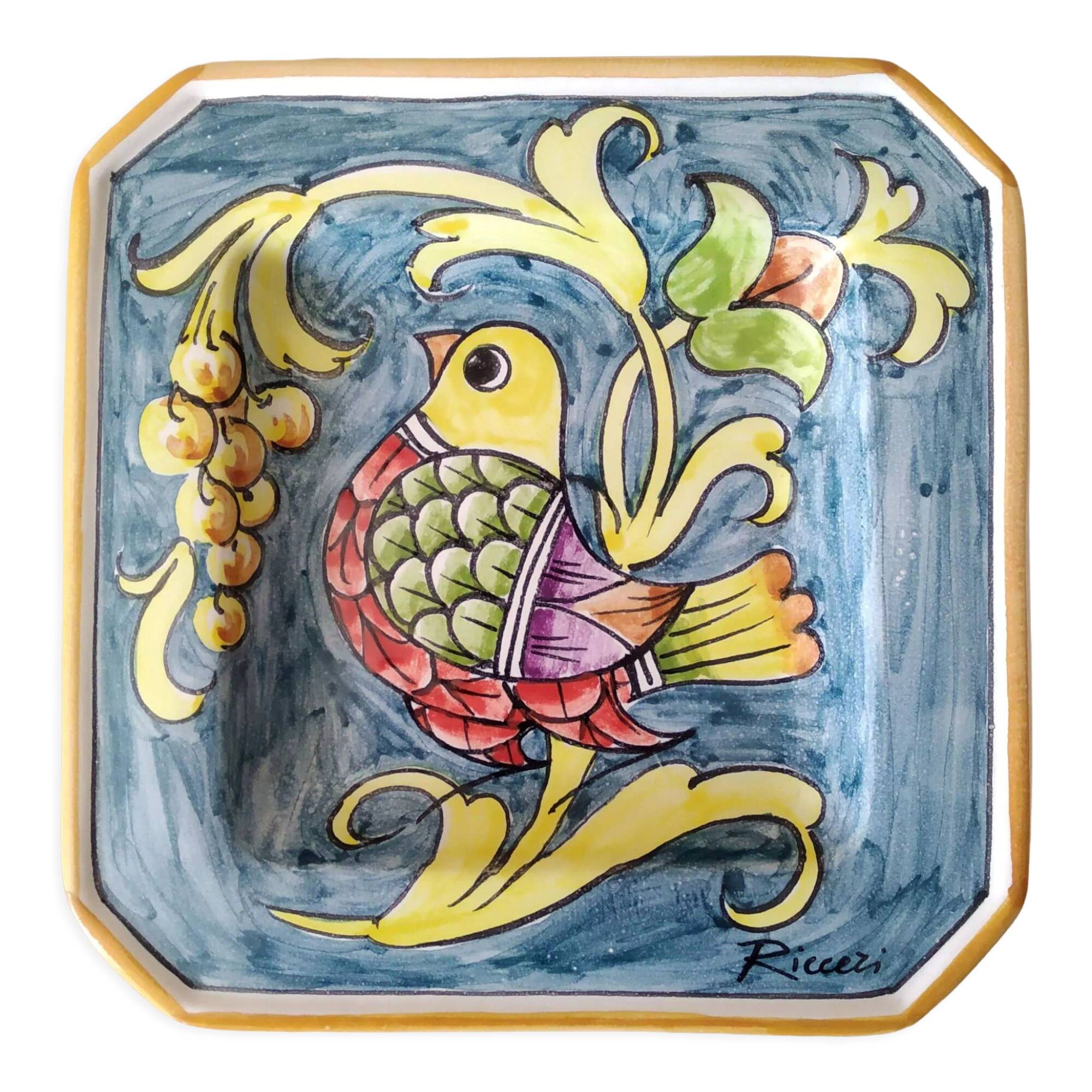 Ricceri Firenze Italy ceramic pocket emptier from the 80s