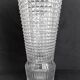 Art Deco vase in cut crystal, h - 32 cm.