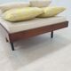 Teak Daybed with Dedar Cushions and Bolster, 1960s