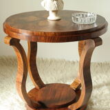 Walnut side table