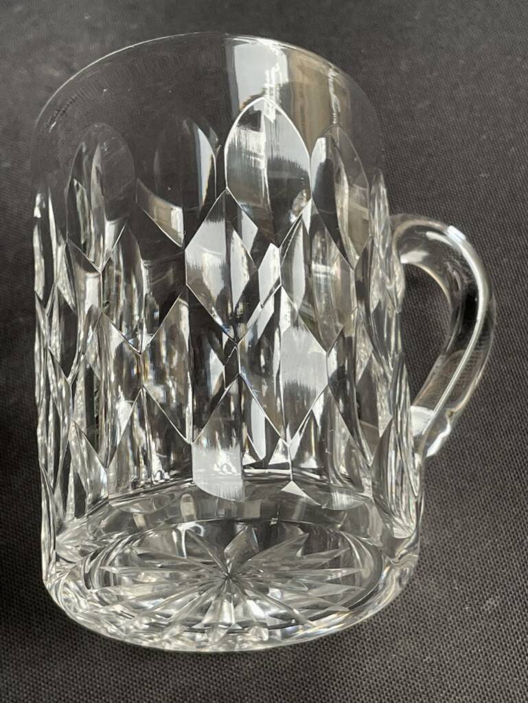 6 old Baccarat cups size 6406