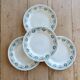 4 flat plates ironstone New Galleries Ennegé Paris - Model Ro