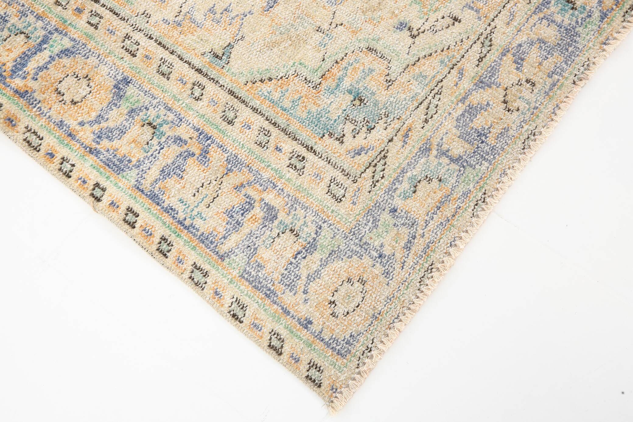 5x8 Pale Orange Classic Turkish Vintage Rug, 169x254Cm SK5187