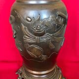 Vase chinois ancien en bronze