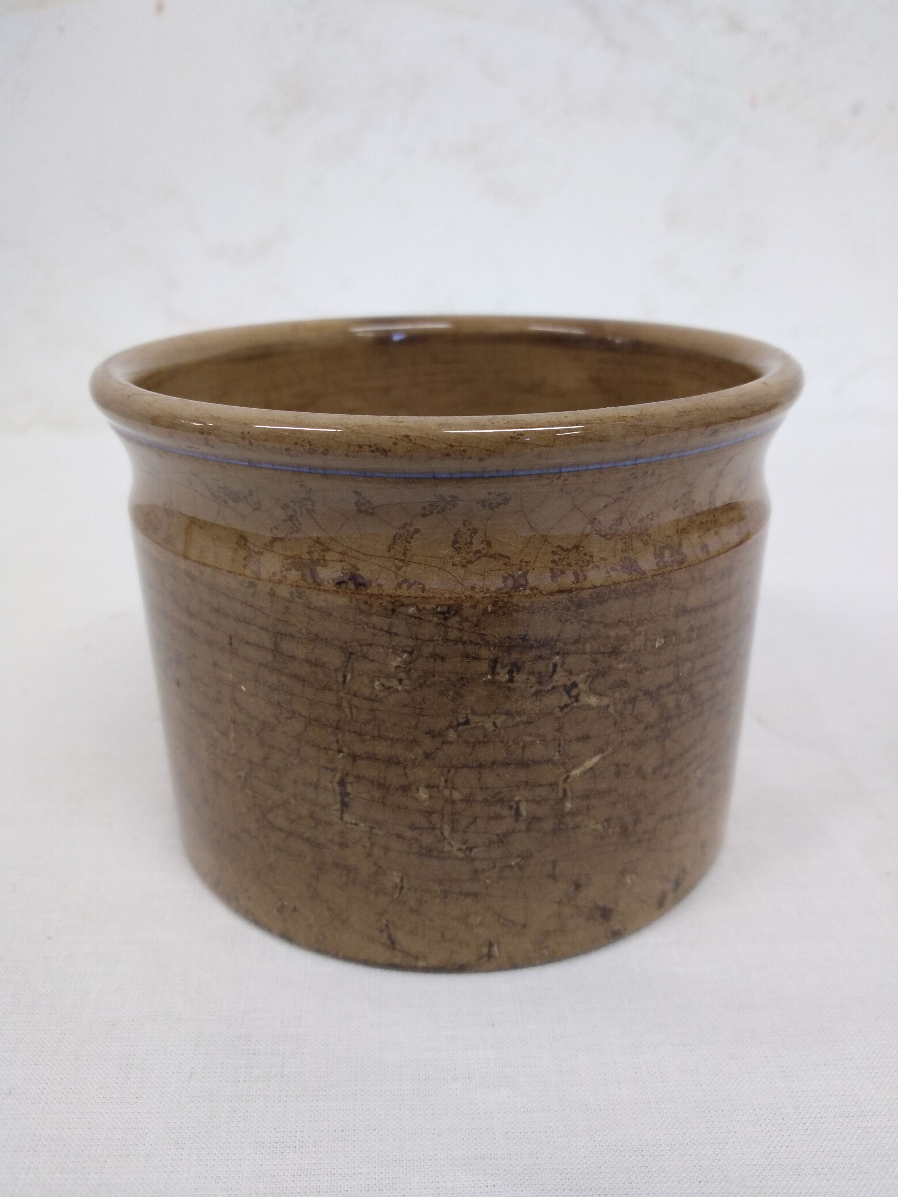 Old jam jar or fat jar digoin Sarreguemines