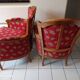 pair of shepherdess armchairs
